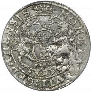 Sigismund III Vasa, 1/4 Thaler Danzig 1625 - PR• - PCGS MS62