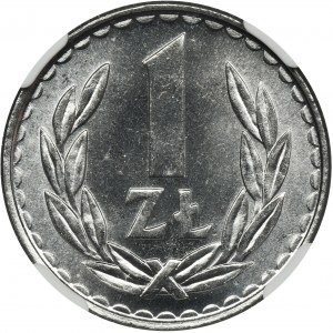 1 złoty 1985 - NGC MS66