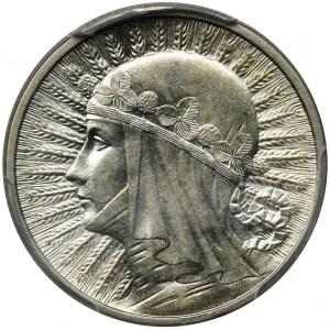 Głowa Kobiety, 2 złote 1933 - PCGS MS63