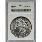 USA, 1 dollar Philladelphia 1882 - Morgan - NGC MS61