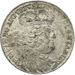 Augustus III of Poland, 18 Groschen Leipzig 1755 EC