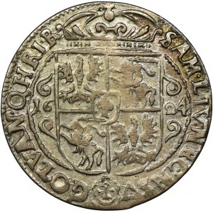 Sigismund III Vasa, 1/4 Thaler Bromberg 1624 - PRV M