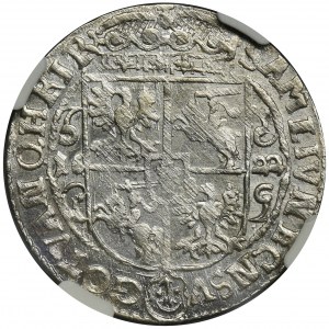 Sigismund III Vasa, 1/4 Thaler Bromberg 1622 - NGC MS63