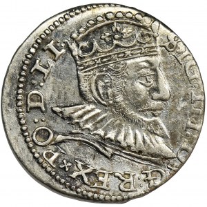 Sigismund III Vasa, 3 Groschen Riga 1592 - LI