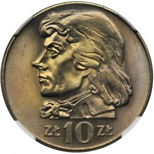 10 złotych 1969 Kościuszko - NGC MS67