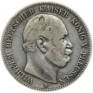 Germany, Kingdom of Prussia Wilhelm I, 2 Mark Hannover 1876 B