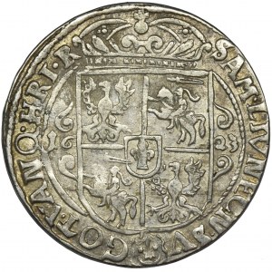 Sigismund III Vasa, 1/4 Thaler Bromberg 1623 - PRV M