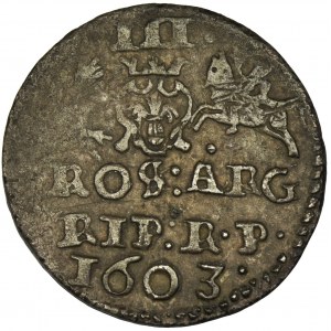 Zygmunt III Waza, Trojak anomalny lub fałszerstwo z epoki 1603