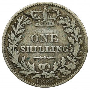 Great Britain, Victoria, 1 Shilling 1881