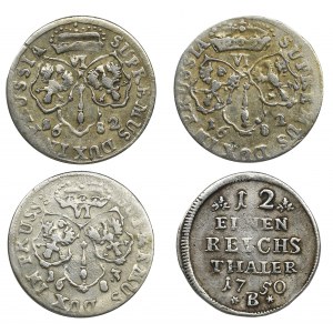 Lot, Germany, Prussia (4 pcs.)