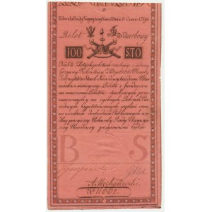 100 złotych 1794 - B - malinowa barwa papieru