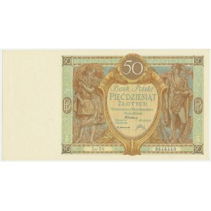 50 złotych 1929 - Ser.DV. -