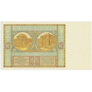 50 złotych 1929 - Ser.DV. -