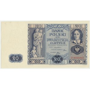 20 złotych 1936 - DT -