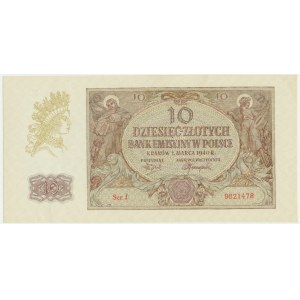 10 złotych 1940 - J -