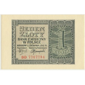 1 złoty 1941 - BD -