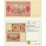 100 złotych 1948 - GC - BEZ RAMKI - Kolekcja Lucow