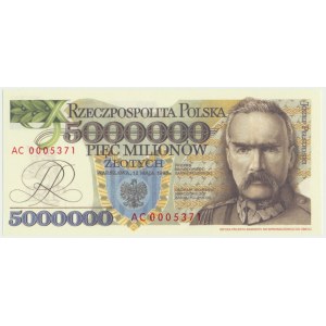 5 milionów złotych 1995 - AC -