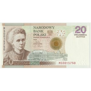 20 złotych 2011 - Maria Skłodowska Curie