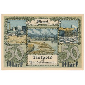 Memel, 50 mark 1922