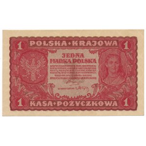 1 marka 1919 - I Serja A - rzadka, pierwsza seria