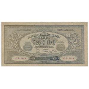 250.000 marek 1923 - AT - numeracja wąska