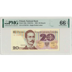 20 złotych 1982 - A - PMG 66 EPQ