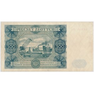 500 złotych 1947 - D2 -