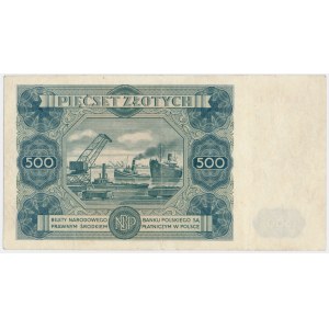 500 złotych 1947 - G -