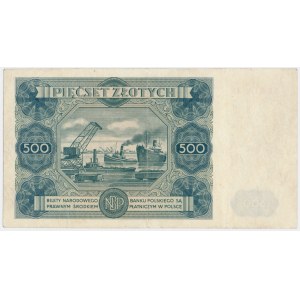 500 złotych 1947 - G -