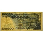 100.000 złotych 1990 - AA - PMG 66 EPQ