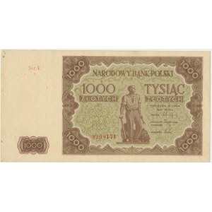 1.000 złotych 1947 - K -