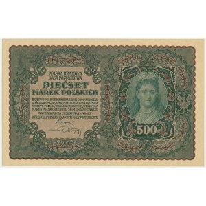 500 marek 1919 - I Serja BB -