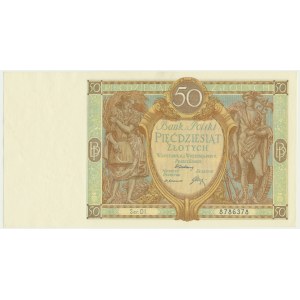 50 złotych 1929 - Ser.DI. -