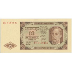 10 złotych 1948 - BD -