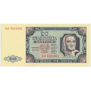 20 złotych 1948 - KD -