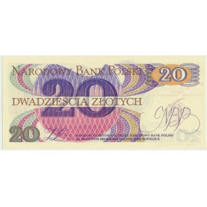 20 złotych 1982 - 150-lecie Zorganizowanego Ruchu Numizmatycznego