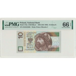 10 złotych 1994 - JX - PMG 66 EPQ