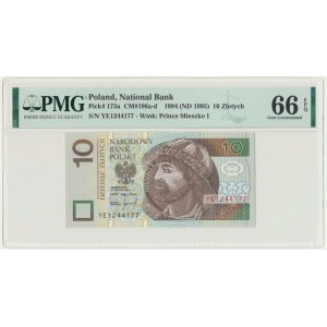 10 złotych 1994 - YE - PMG 66 EPQ
