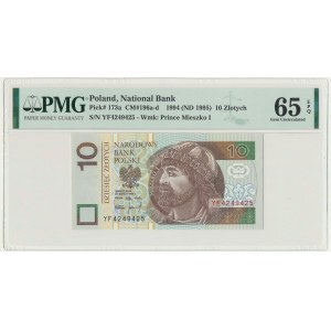 10 złotych 1994 - YF - PMG 65 EPQ