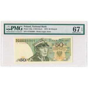 50 złotych 1975 - A - PMG 67 EPQ