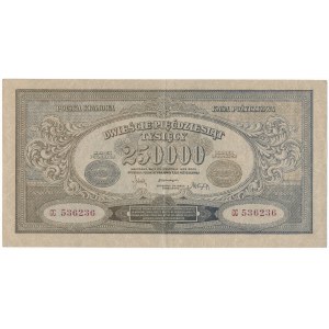 250.000 marek 1923 - CC - numeracja szeroka