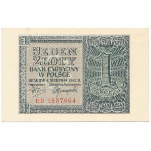 1 złoty 1941 - BD -