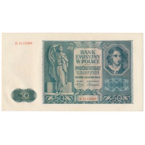 50 złotych 1941 - E -