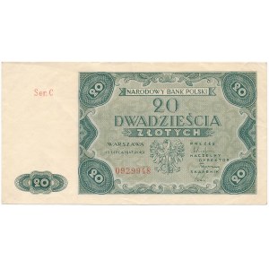 20 złotych 1947 - C -