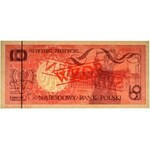 10 złotych 1990 WZÓR A 0000000 - PMG 66 EPQ