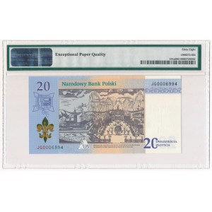 20 złotych 2017 - 300-lecie koronacji Obrazu Matki Boskiej Jasnogórskiej - PMG 68 EPQ