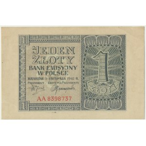 1 złoty 1941 - AA -