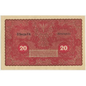 20 marek 1919 - II Serja FA -