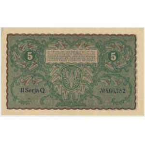 5 marek 1919 - II Serja Q -